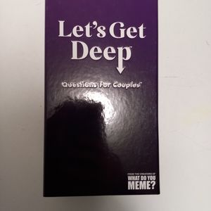 Let's Get Deep: Questions for Couples Card Game